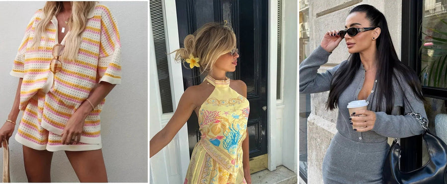 Från dag till middag: Tre höstlooks med ett och samma matchande set
