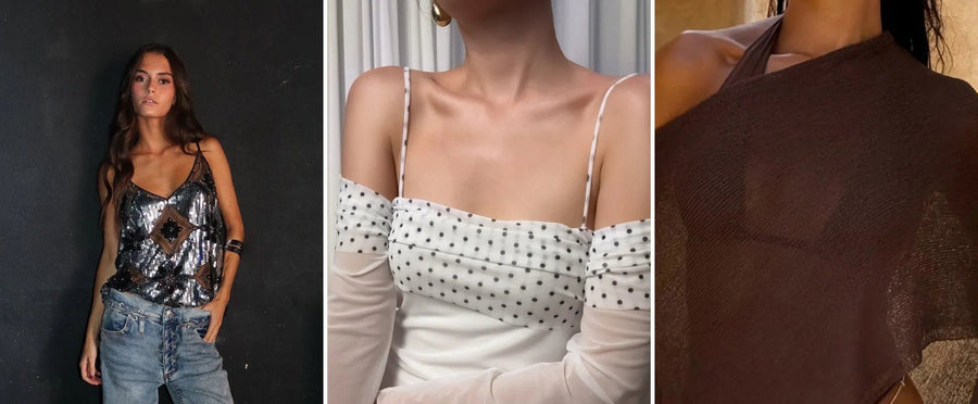 Gauze, Voile & Georgette: Late Summer's Sheer Fabrics