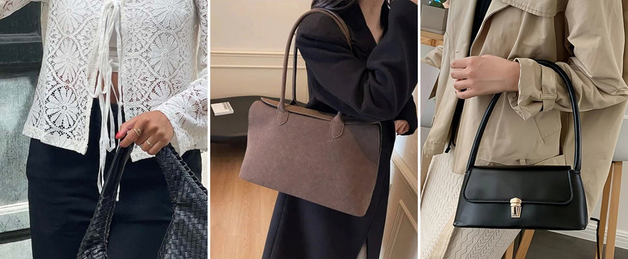 Septemberväskan: Strukturerade handtag för hösten