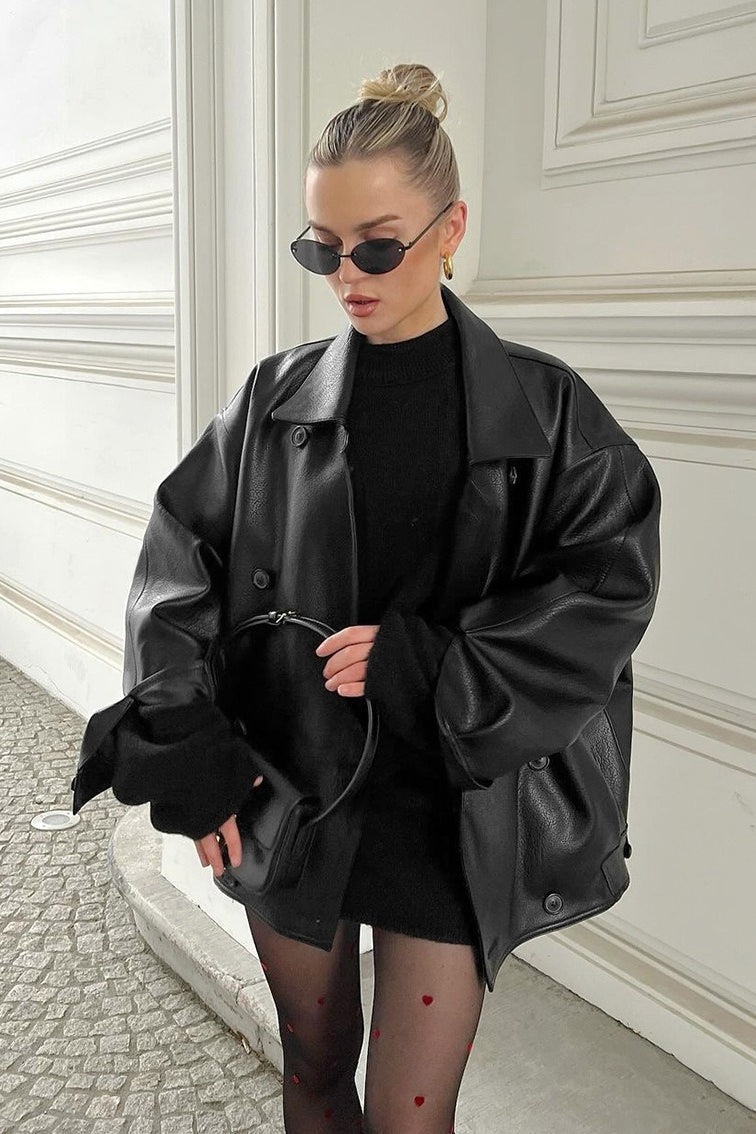 Helen Vintage Kappa i konstläder