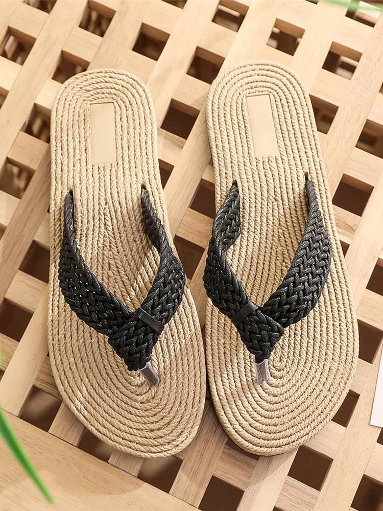 Coral Beach. Platta tofflor