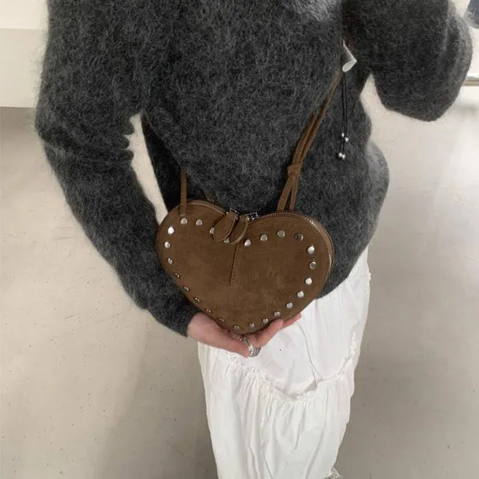 Esther Vintage Crossbody-väska i konstmocka