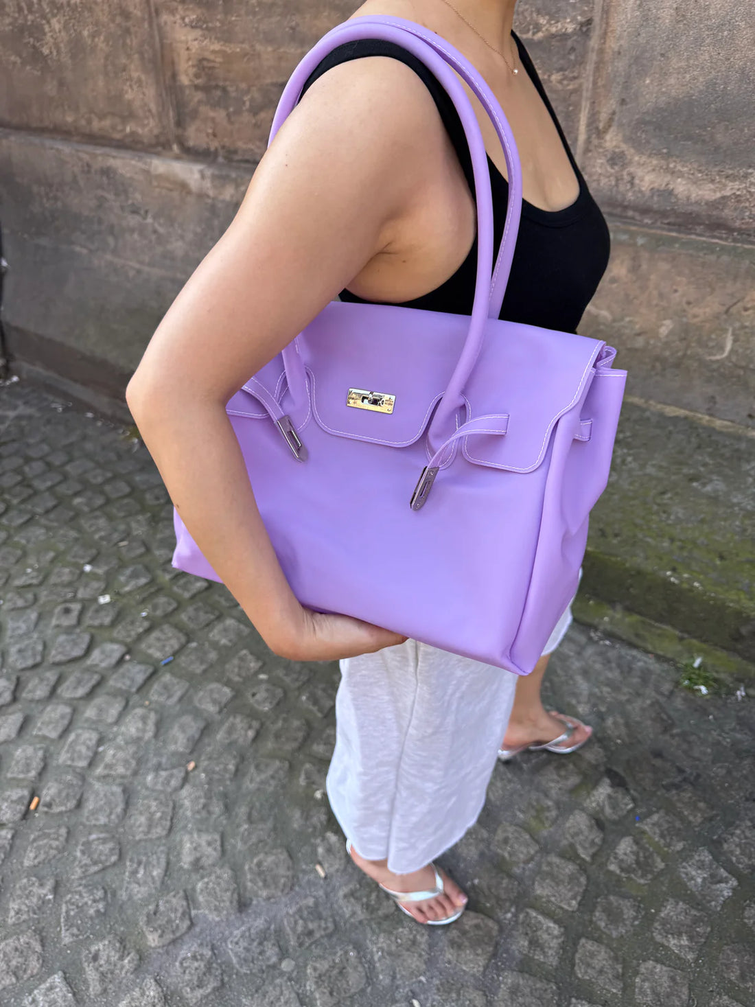 Alicia Structured Top Handle Satchel