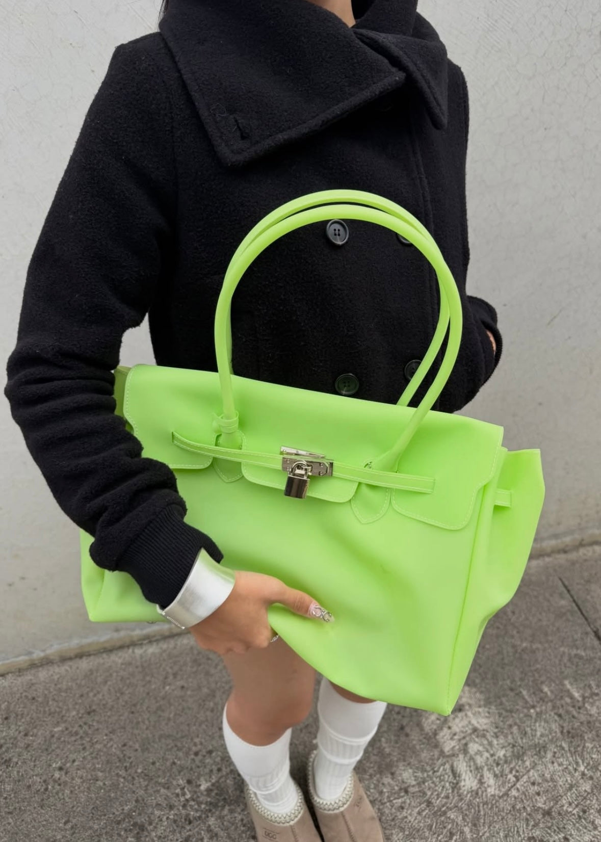 Alicia Structured Top Handle Satchel