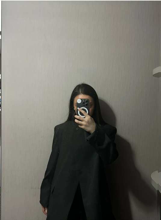 Melanie Rutig Blazer med Ståkrage