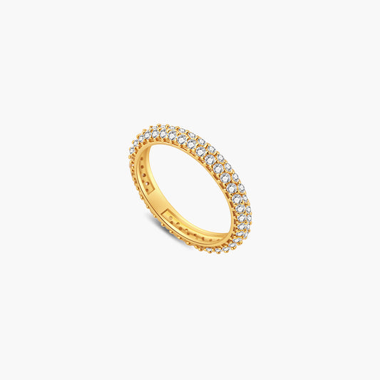 Zeya Crown-Edge Strassring