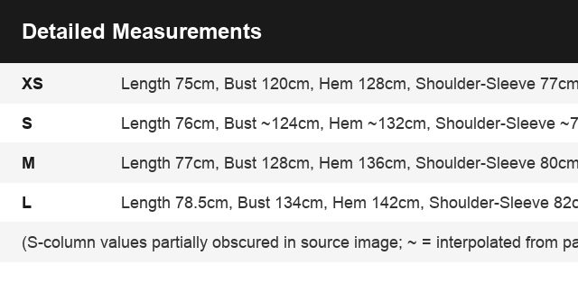 Size Guide