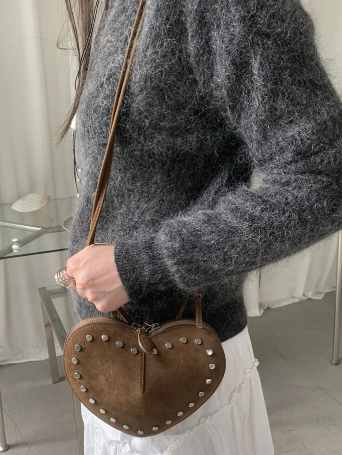 Esther Vintage Crossbody-väska i konstmocka