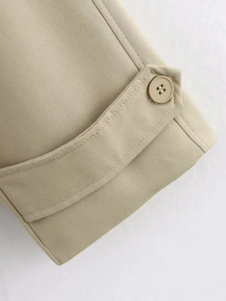 Fabienne Oversized trenchcoat med bälte
