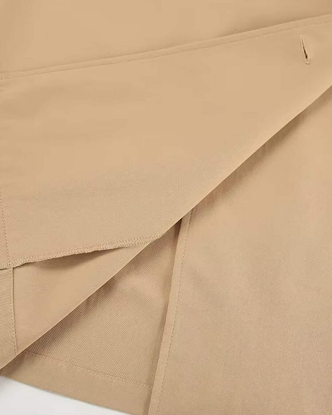 Evelyn klassisk dubbelknäppt trenchcoat