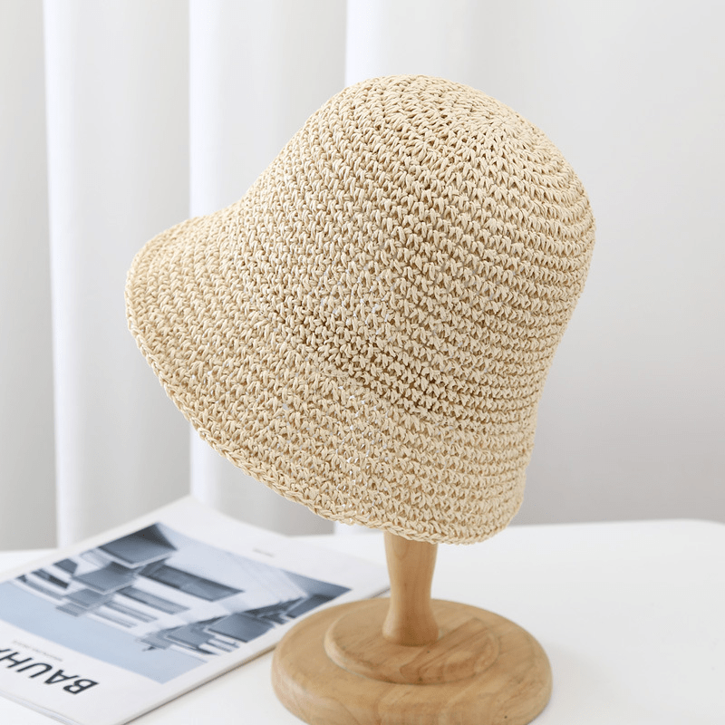 Monique bredbrättad bucket-hatt