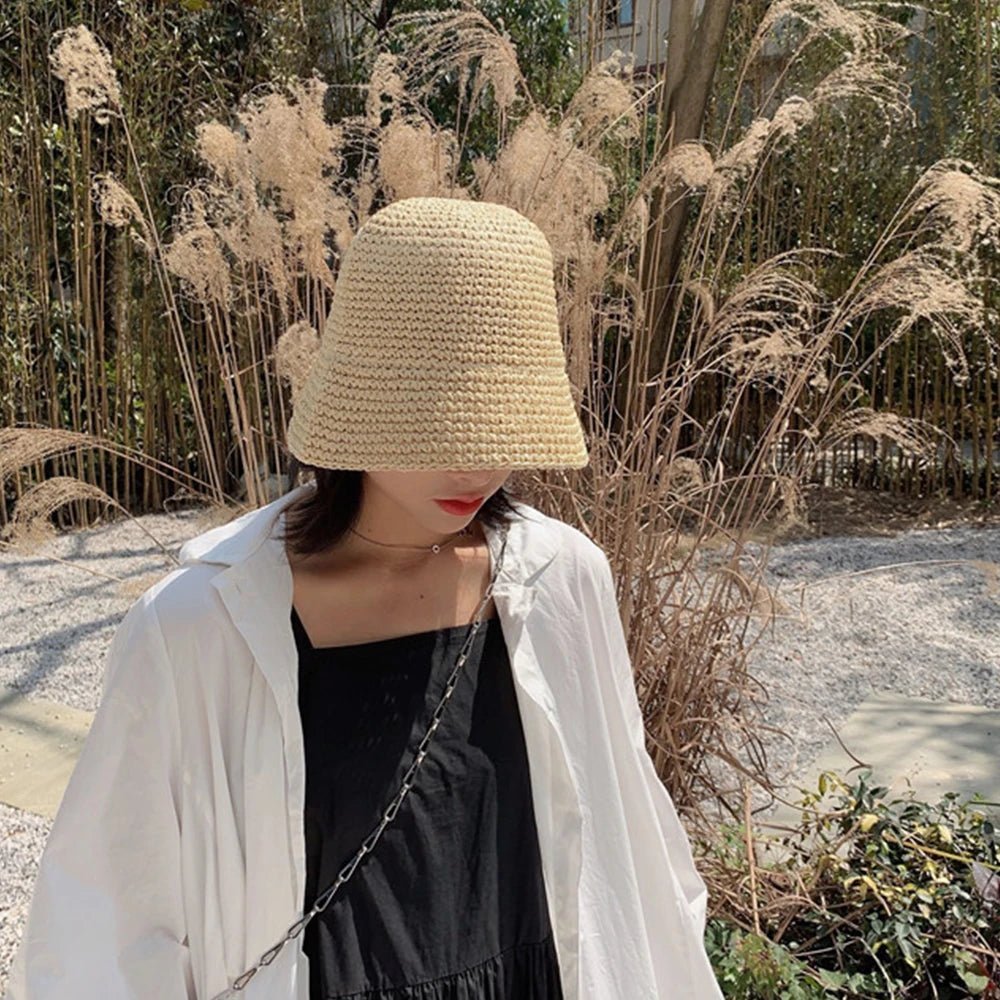 Monique bredbrättad bucket-hatt