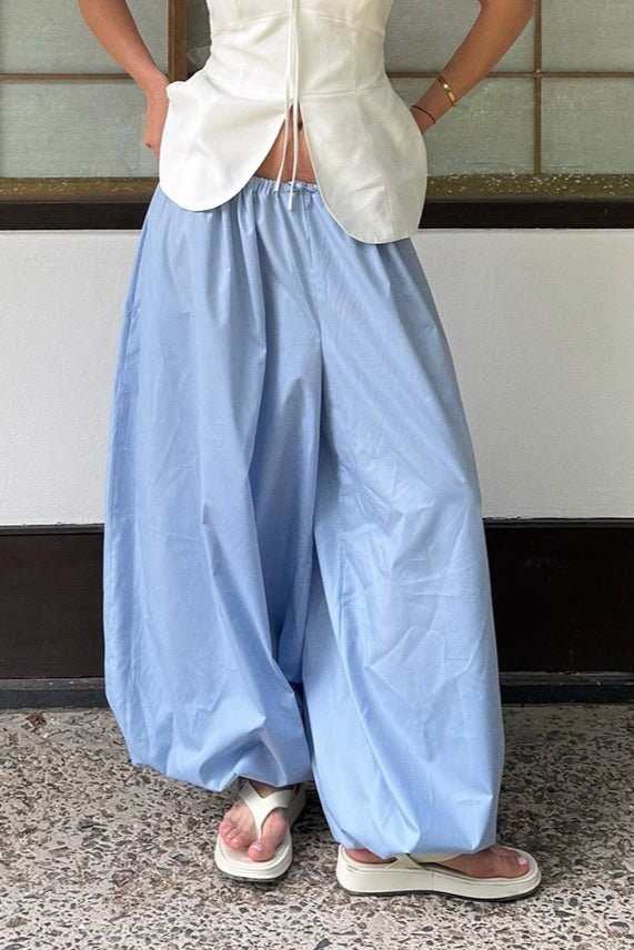 Fenella baggybyxor med resårmidja