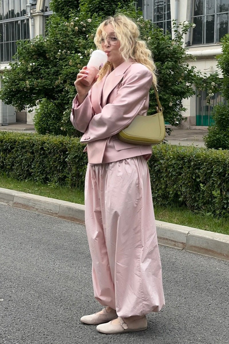 Fenella baggybyxor med resårmidja