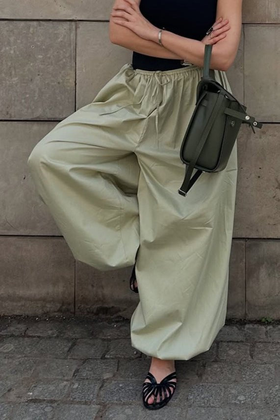 Fenella baggybyxor med resårmidja