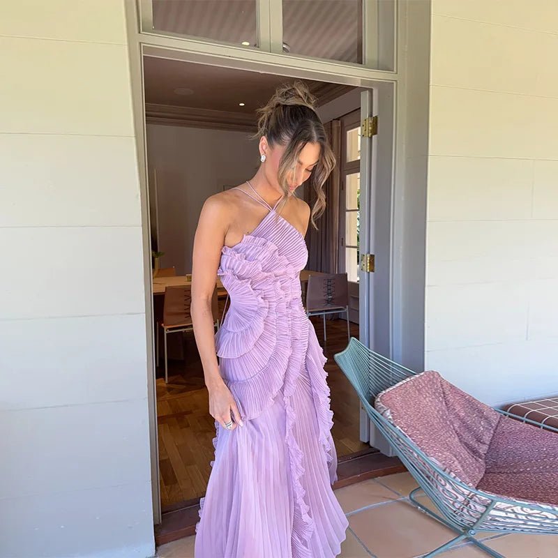 Amy Halter A-Line Evening Gown