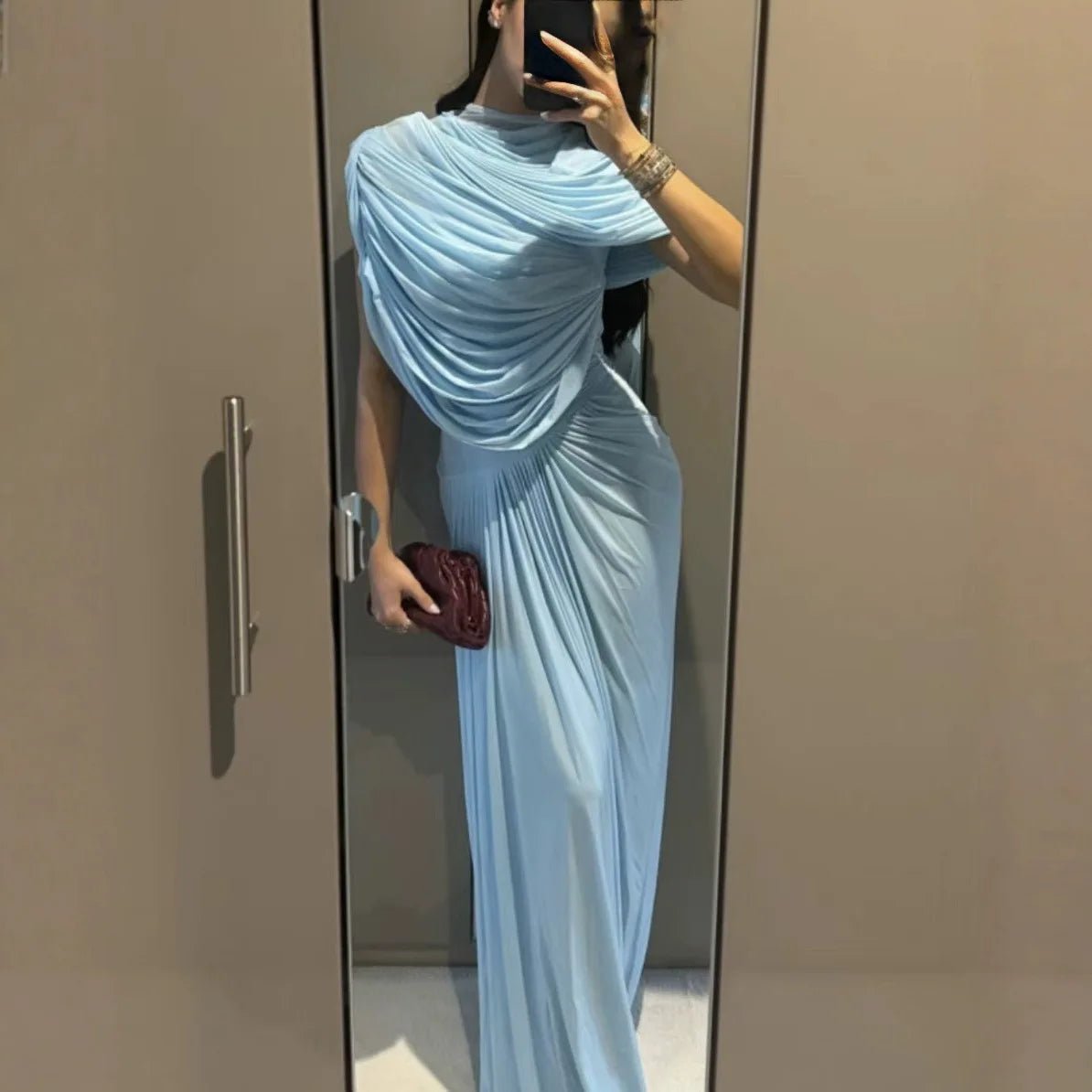 Hadley mesh bodycon maxiklänning
