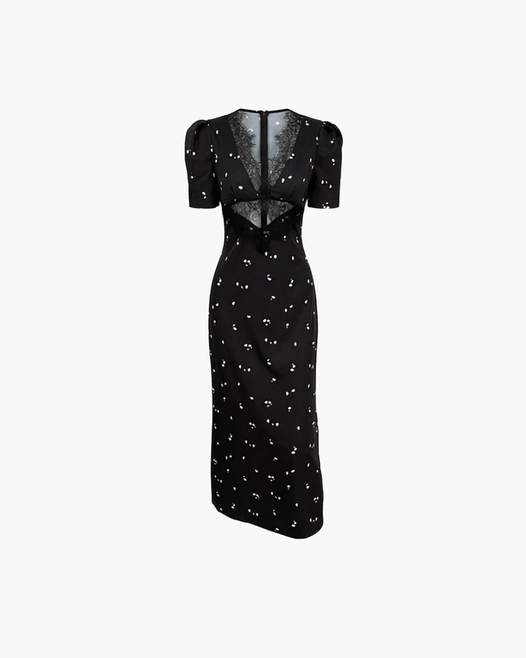 Celeste Puff Sleeve Lace Dress