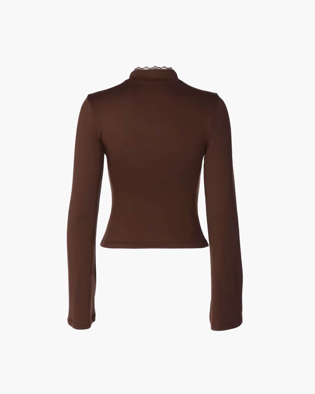 Rose High Neck Keyhole-blus