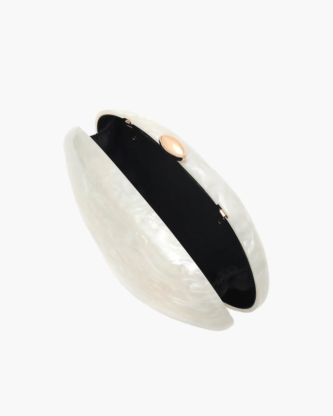 Sophia akryl clutch i snäckform