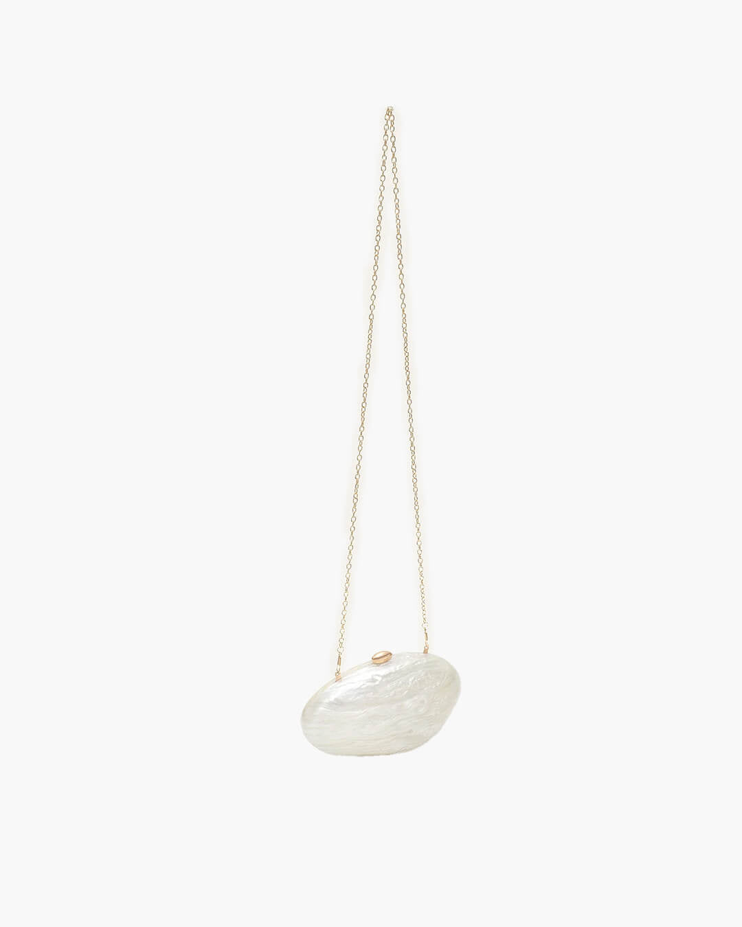 Sophia akryl clutch i snäckform