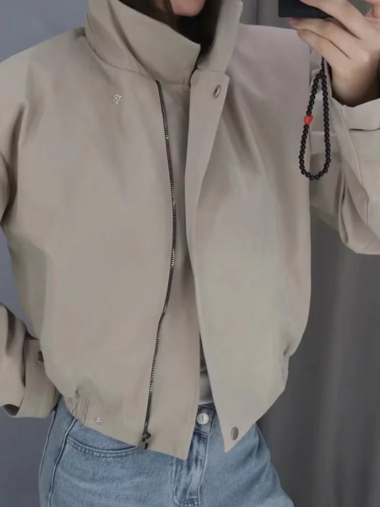 Helena Cropped Bomberjacka