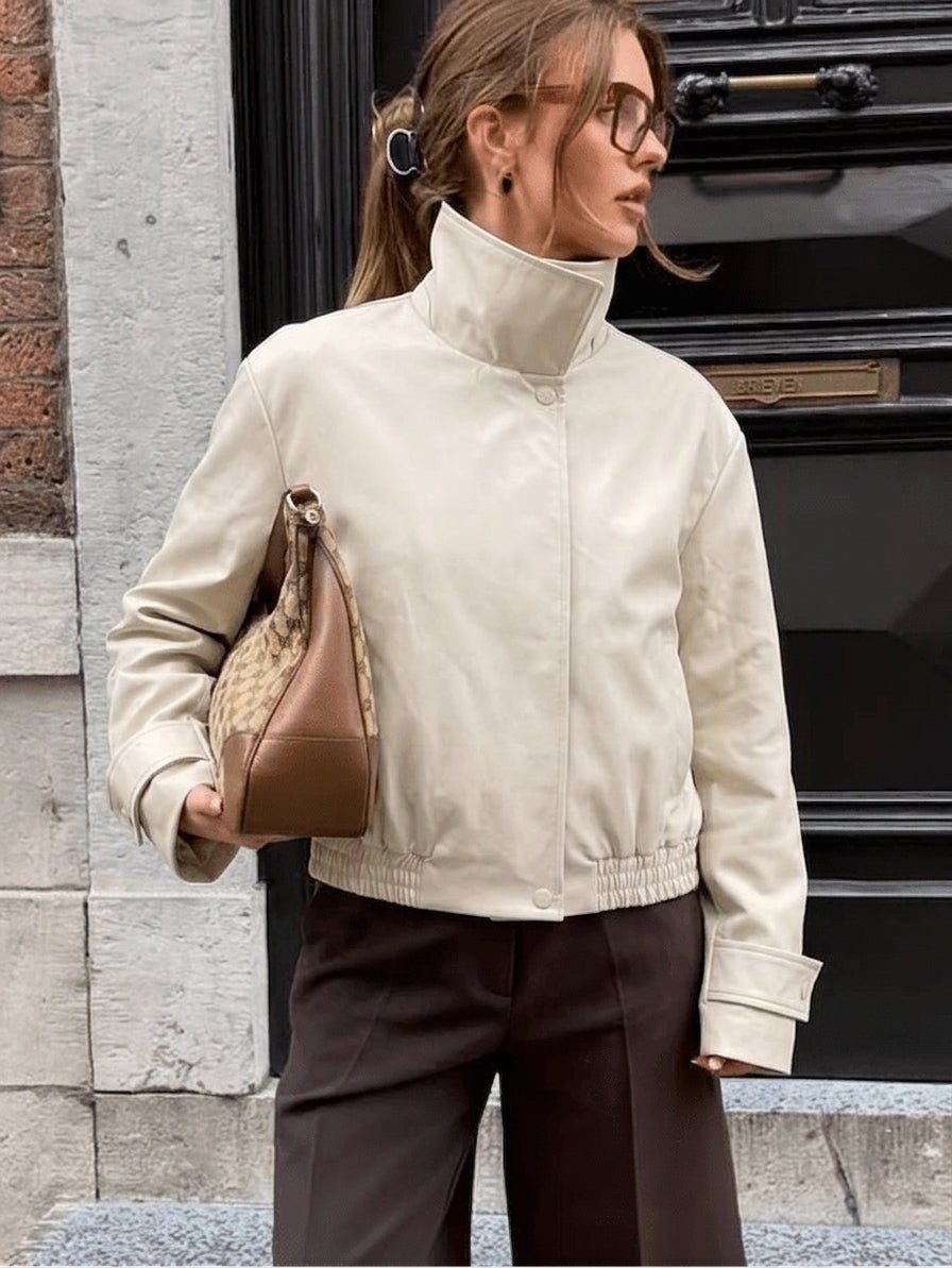 Helena Cropped Bomberjacka