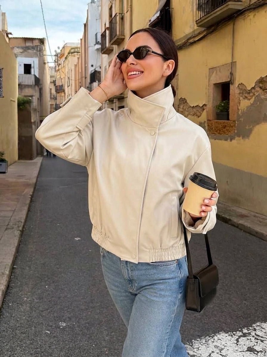 Helena Cropped Bomberjacka