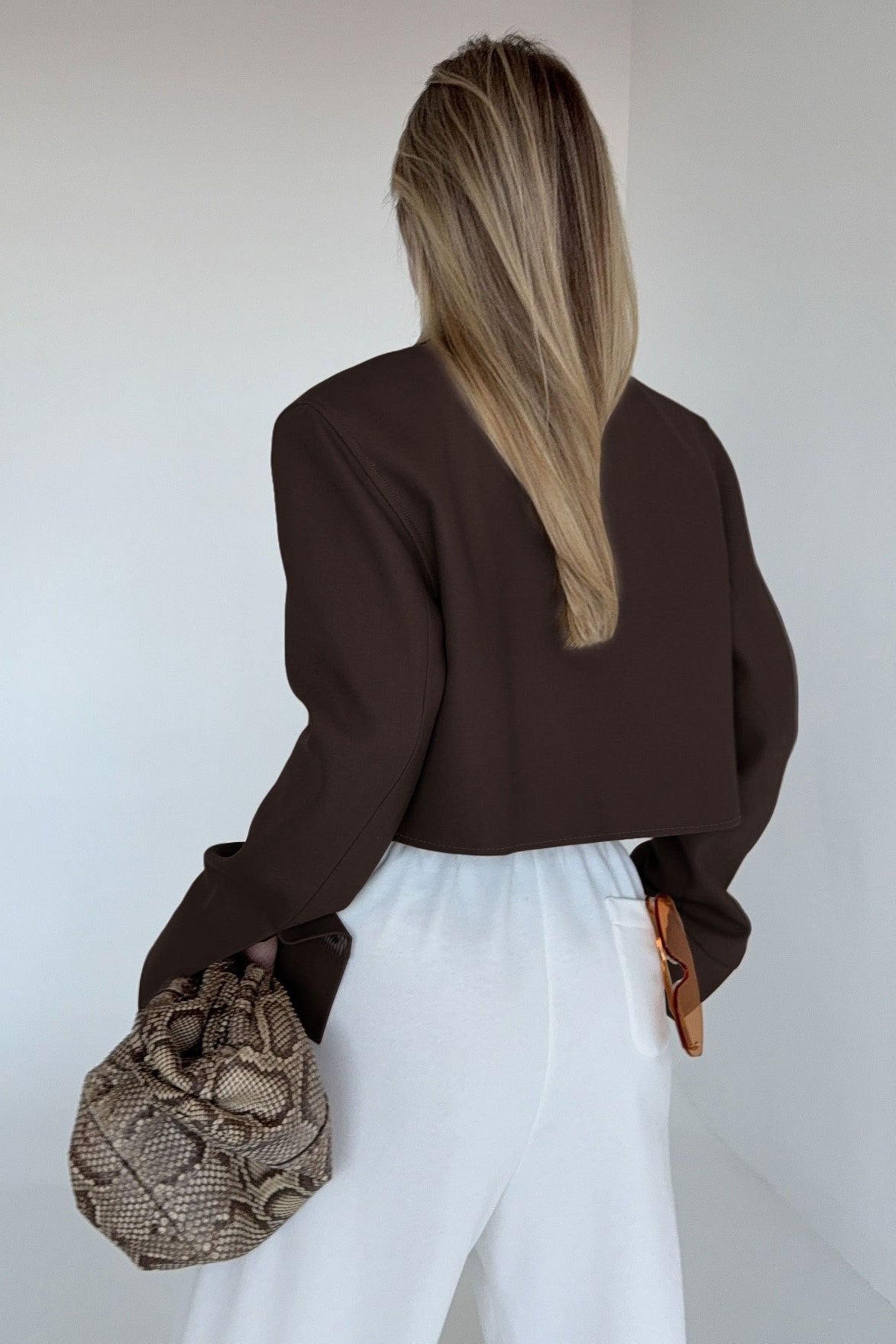 Amelie Brun Zip-jacka