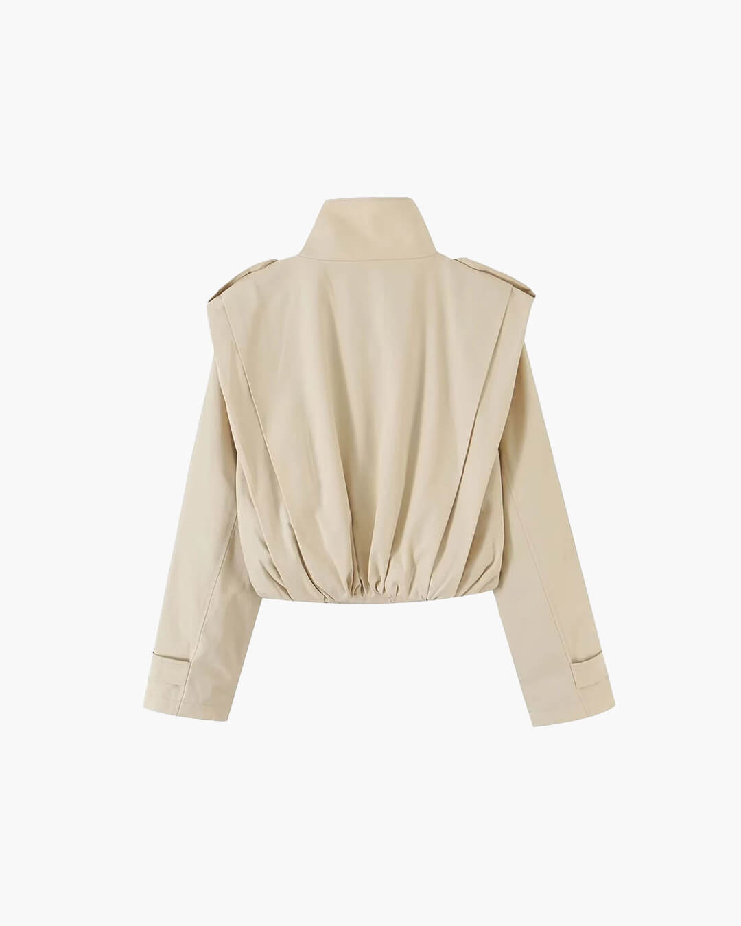 Gloria Plisserad Trenchcoat
