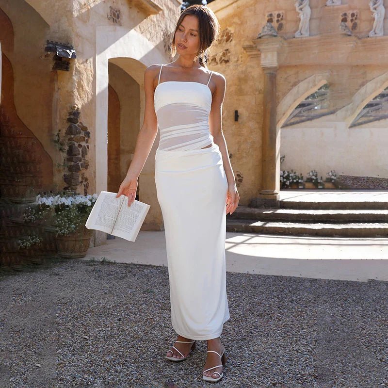 Sophia tvådelad crop-klänningsset
