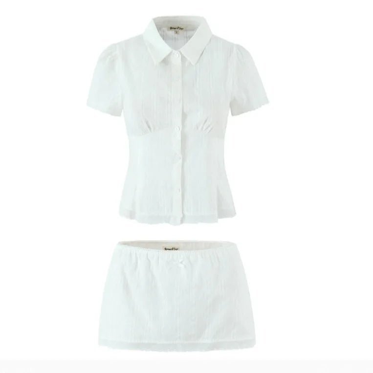 Stellina Cropped skort-set