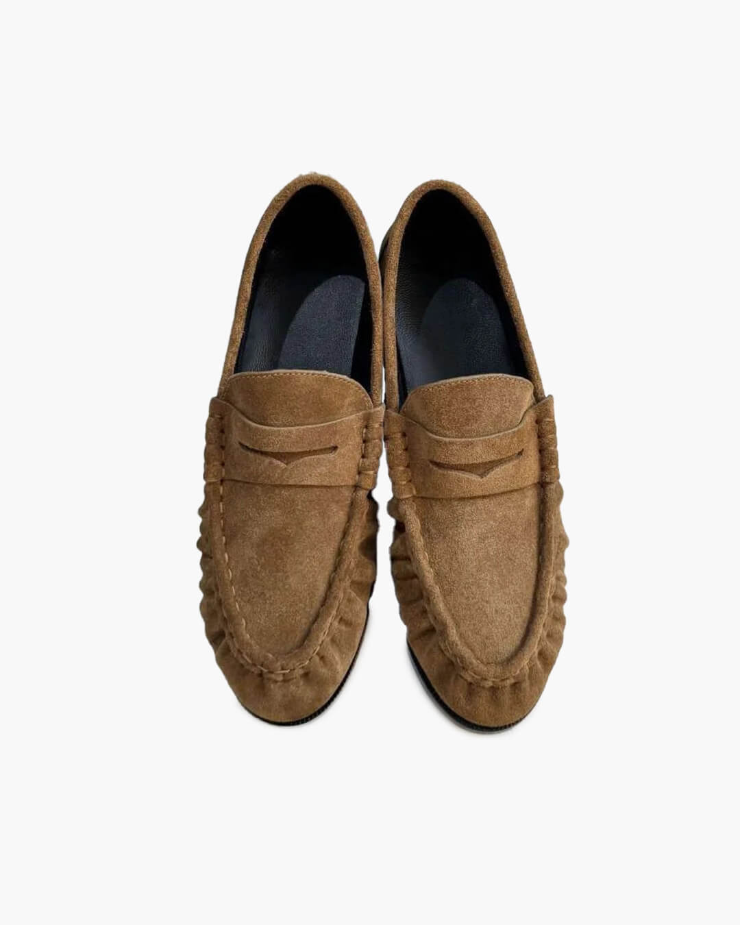 Ava Faux Leather Slip-On Loafers