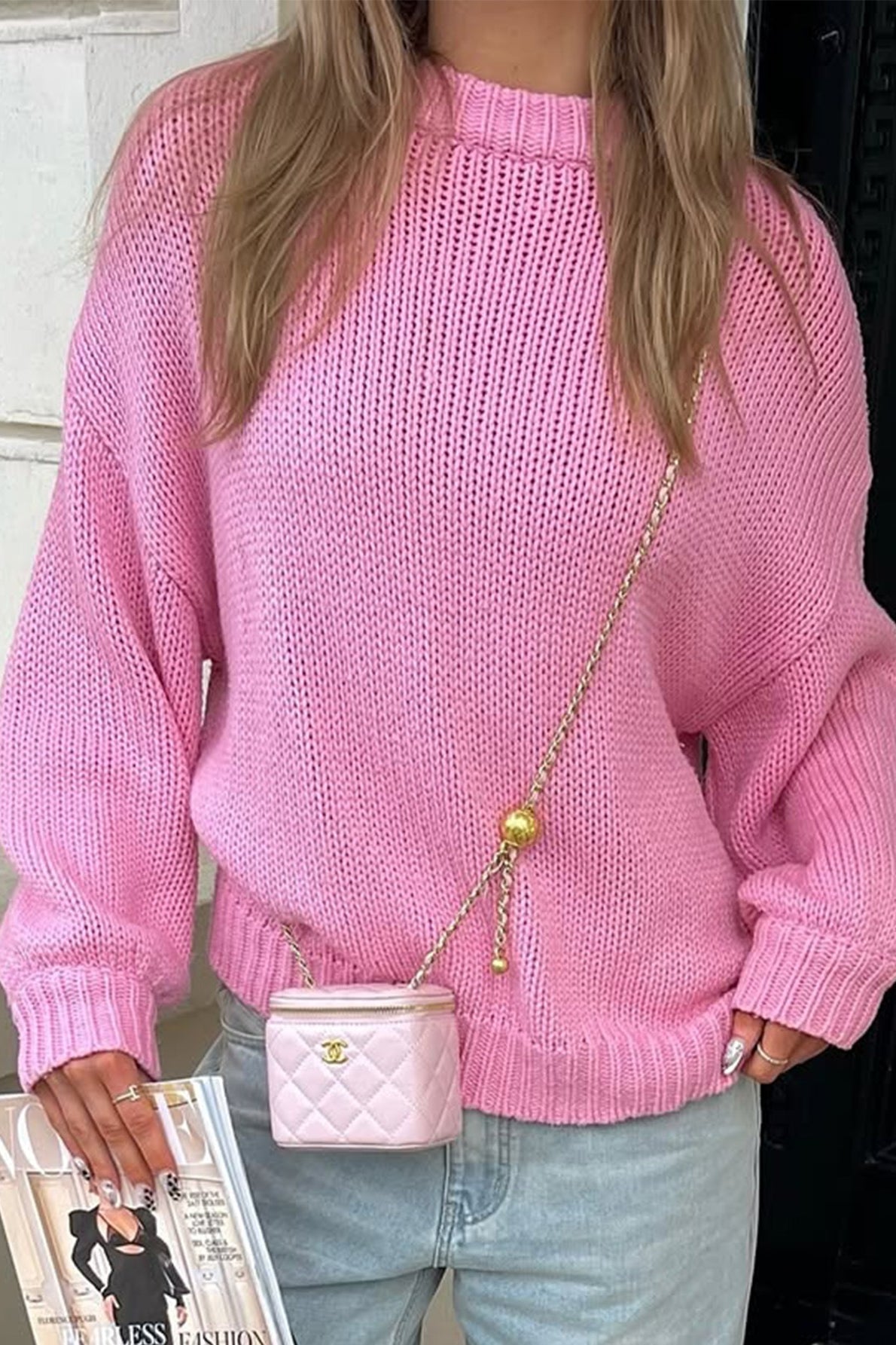 Sandra rundhalsad lagertröja