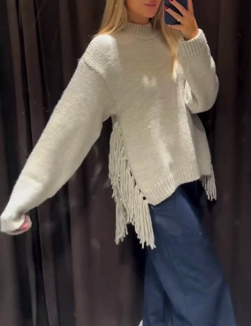 Eva Toffsstickad Tröja