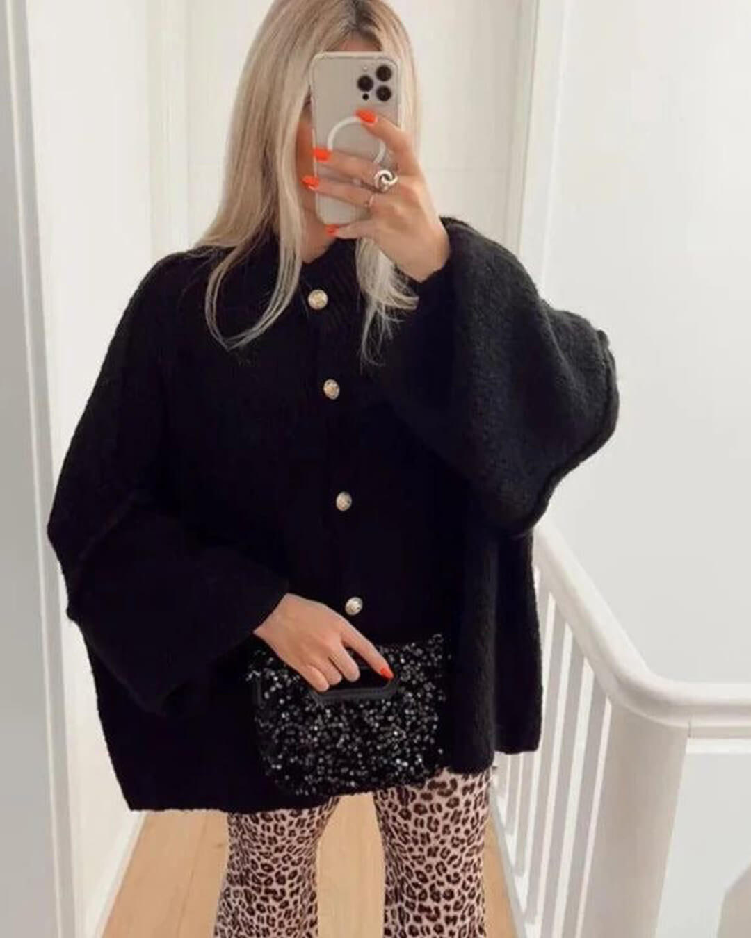 Laura Long Cardigan Knit