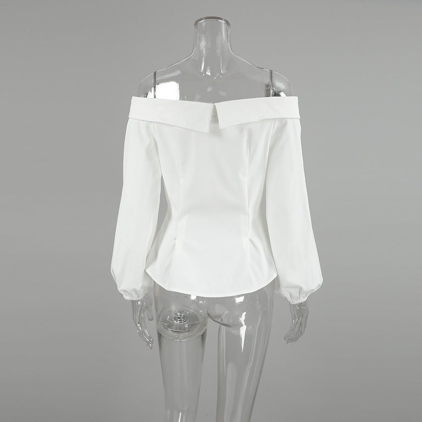 Rhea off-shoulder-topp