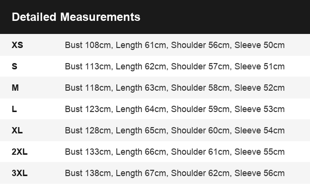 Size Guide