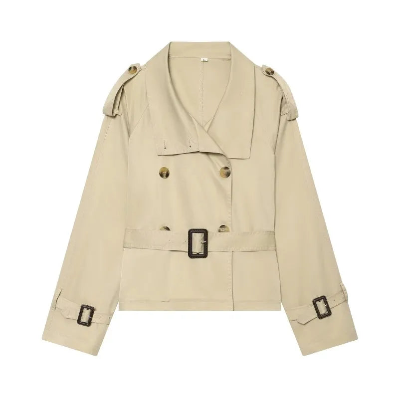 Amelie trenchcoat med bälte