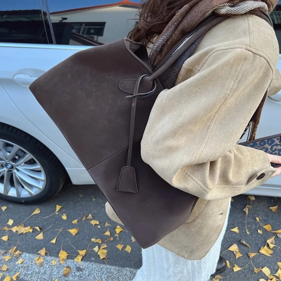 ZEYA - Amira Suede Handbag