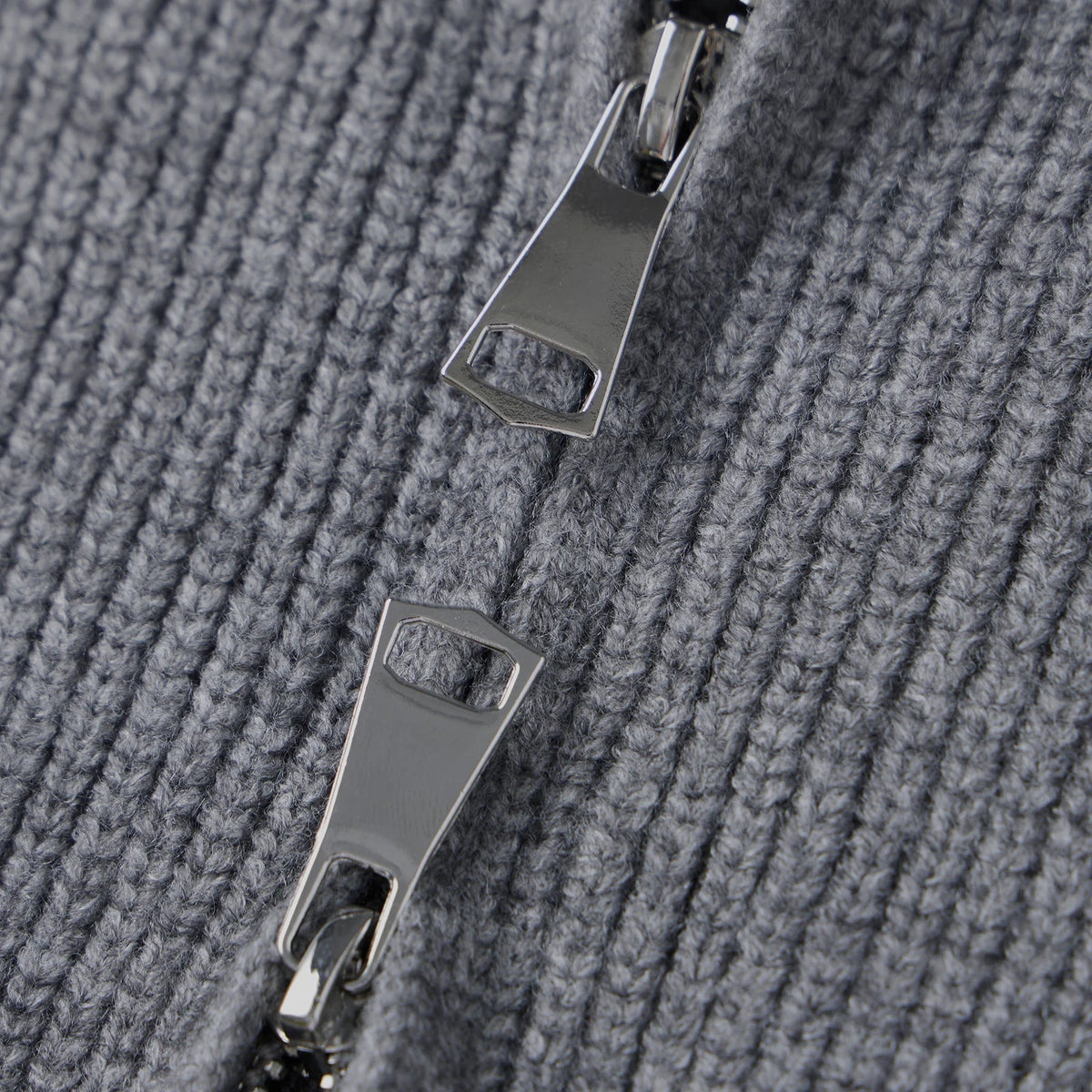 ZEYA - Amy Double Zip Knit Cardigan