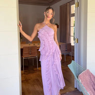 Amy Halter A-Line Evening Gown