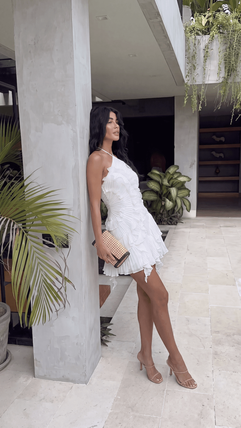 ZEYA - Bernadette Ruffle Mini Dress
