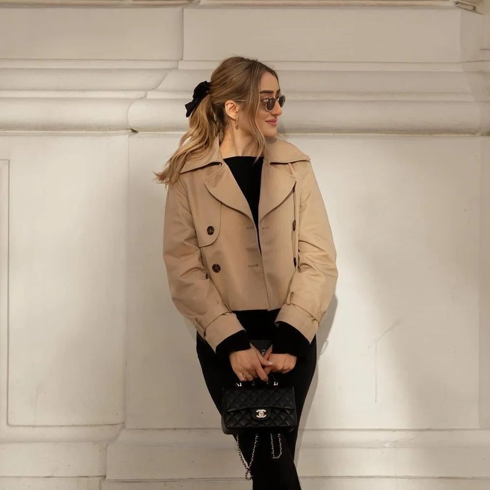ZEYA - Bettany Cropped Trench Coat