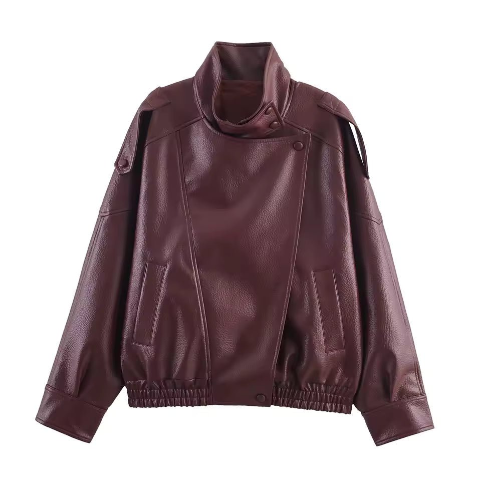 ZEYA - Bianca Asymmetric Button Pocket Jacket