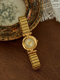 Calla Rund Vintageklocka