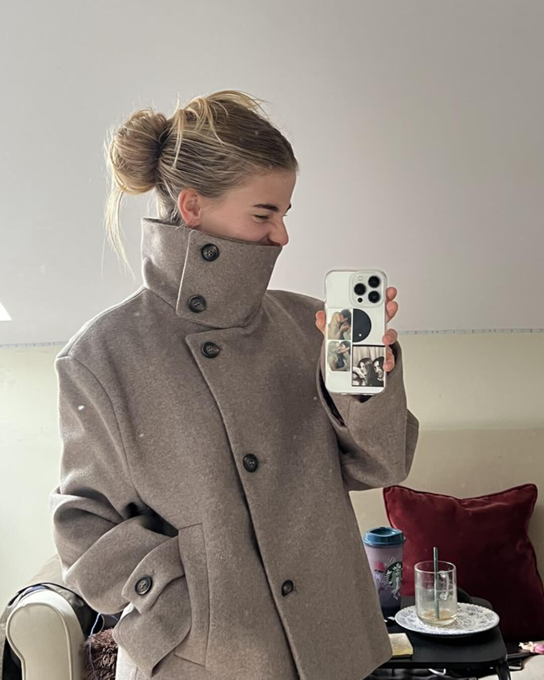 ZEYA - Cardi Jacket with Stand Collar