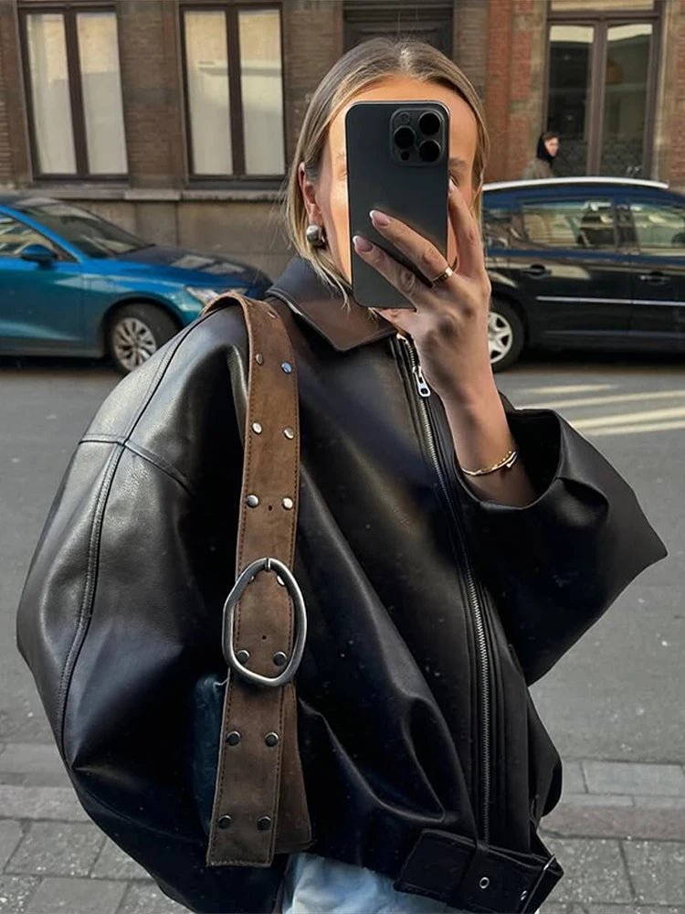 ZEYA - Carlyn Vegan Leather Jacket