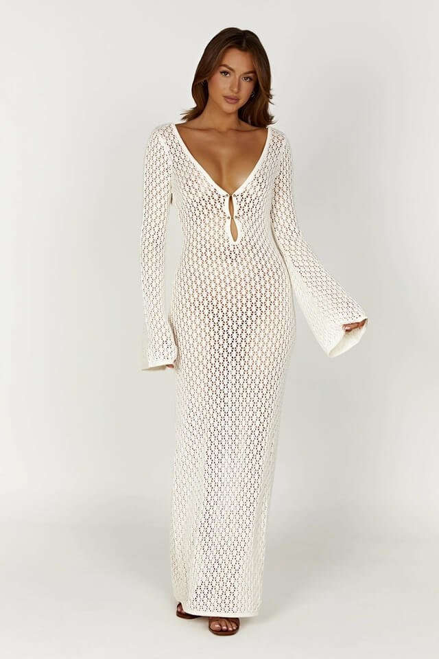 ZEYA - Clarice Crocheted Maxi Dress