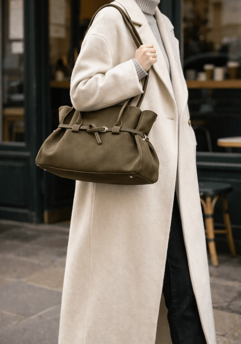 ZEYA - Daniela Belted Tote Bag